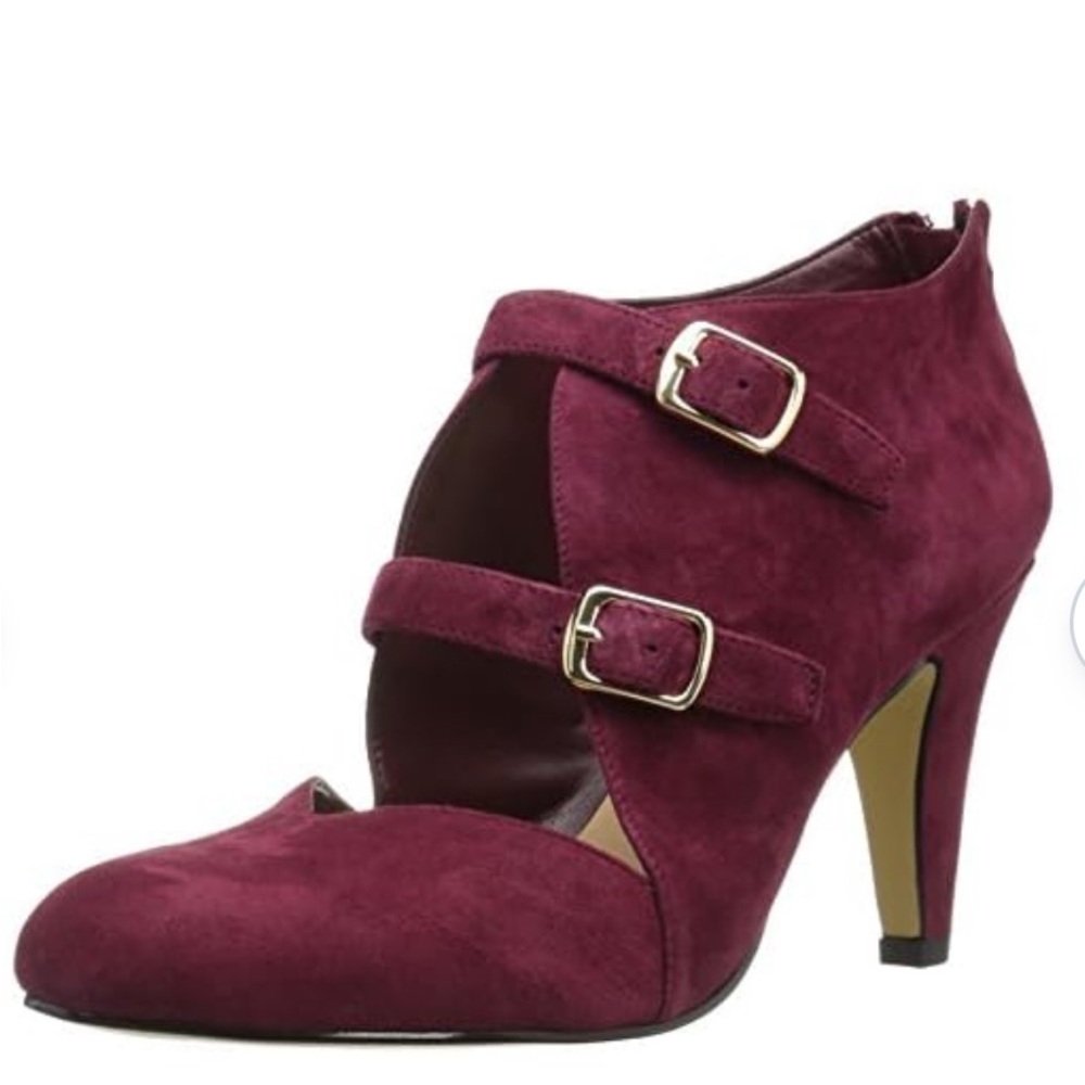 Bella Vita Women's Niko Dress Pump Burgundy Size 7 M